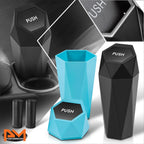 Set of 2 Portable Vehicle-Mounted Cup Holder Trash Cans for All Models