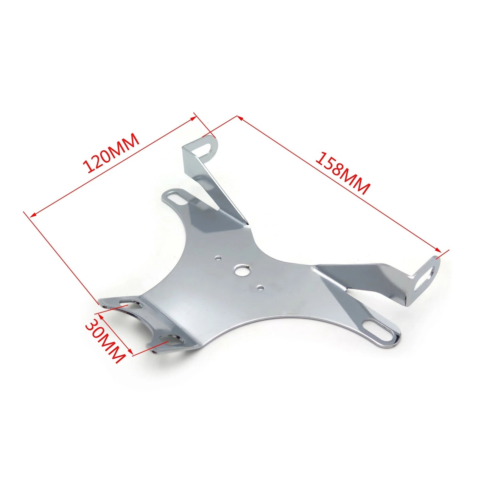 Chrome Fender Eliminator for Yamaha YZF R6 (2006–2015)