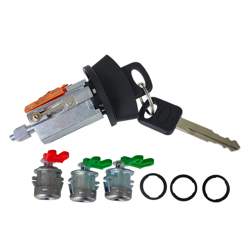 Ignition & Door Lock Cylinder for Ford F150 F250 F350 F450 (1997–2007) 2 Keys