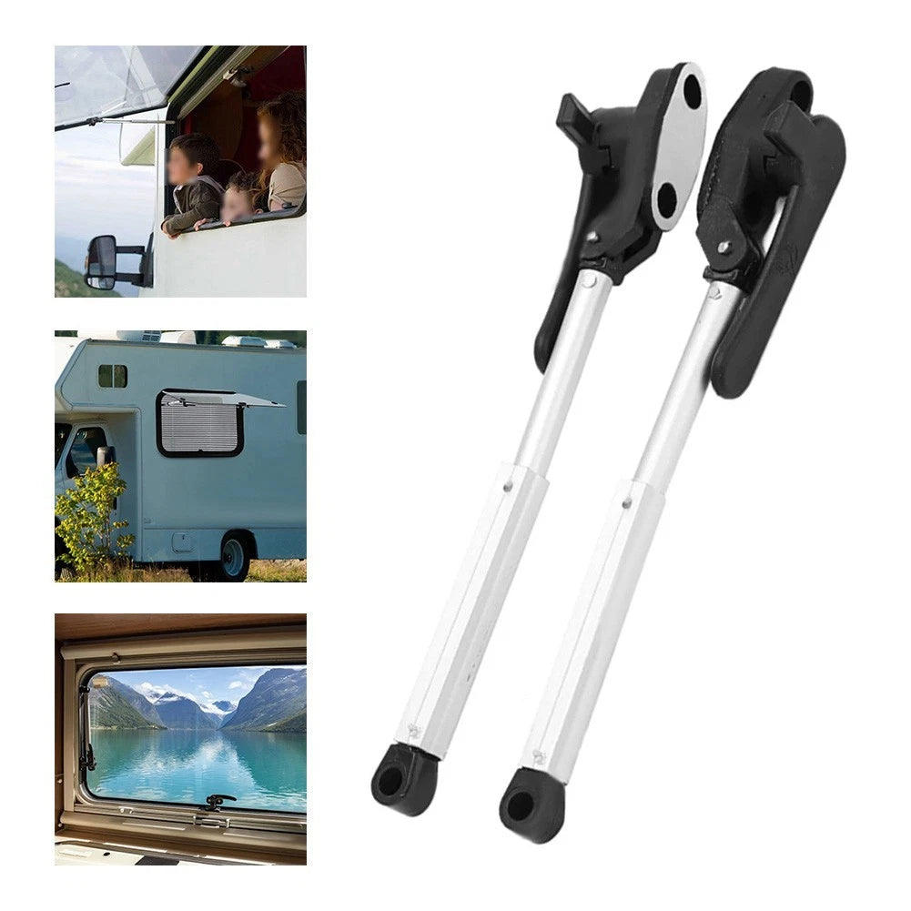 230mm Telescopic Lid Support Strut for RV Window (Automatic Bounce)