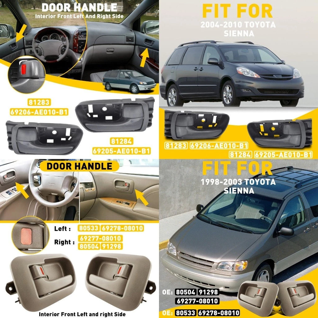 Interior Door Handle for Toyota Sienna (2011–2020)