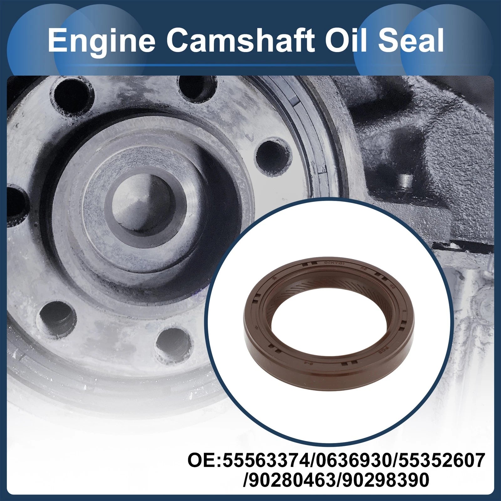 1 Pc Front Camshaft Oil Seal for Chevrolet Cruze (2011–2016), Sonic (2012–2018)