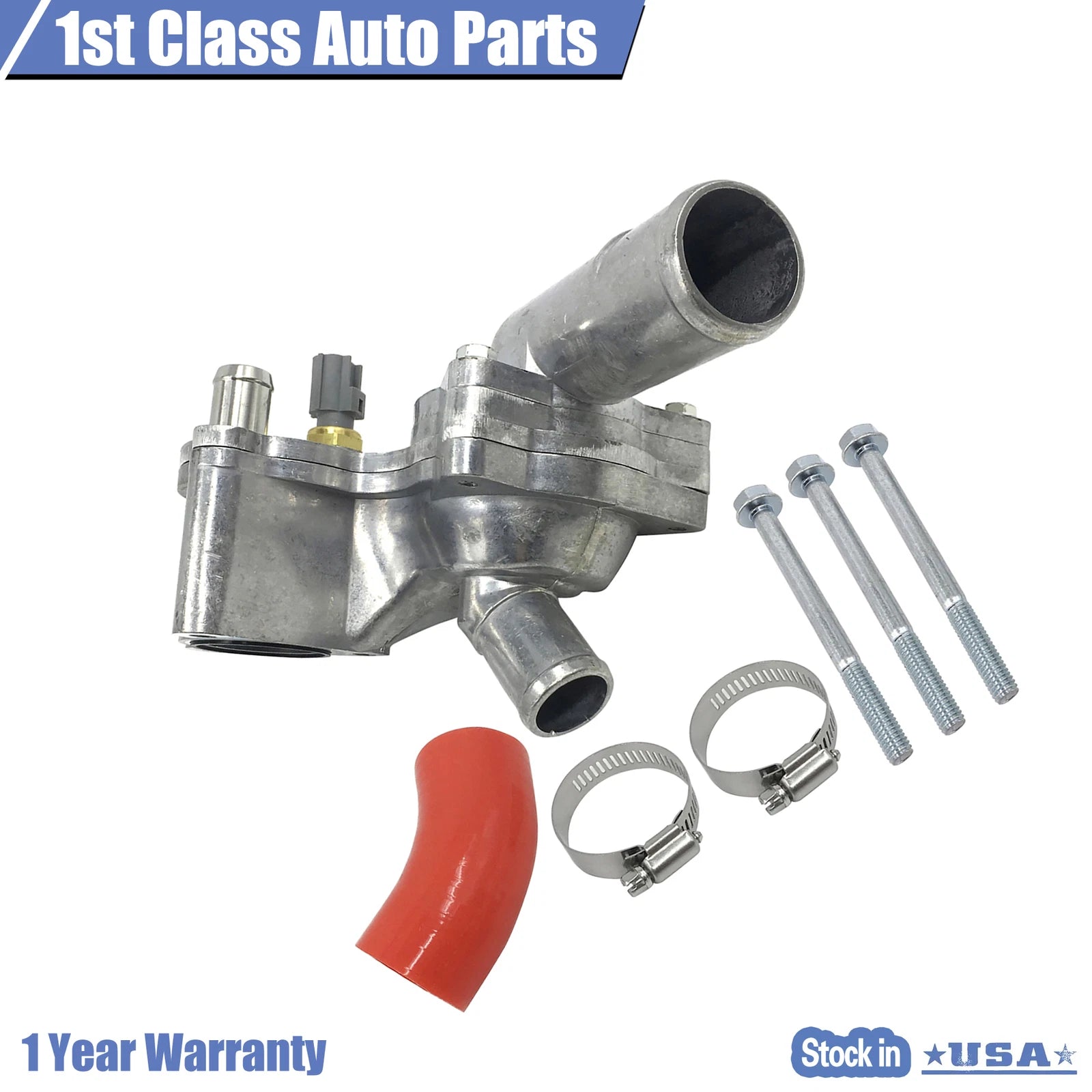 Thermostat with Aluminum Housing Kit for Ford Mustang 2005–2010 4.0L V6