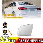 Driver Side Mirror Glass with Heat and Blind Spot for Mercedes W166 (2012â2019)