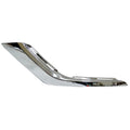 Replacement Chrome Plastic Front Driver Side Lower Bumper Cover Molding