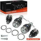 Set of 4 Front Upper & Lower Ball Joints for Ford E-150 E-250 (1992–2014)