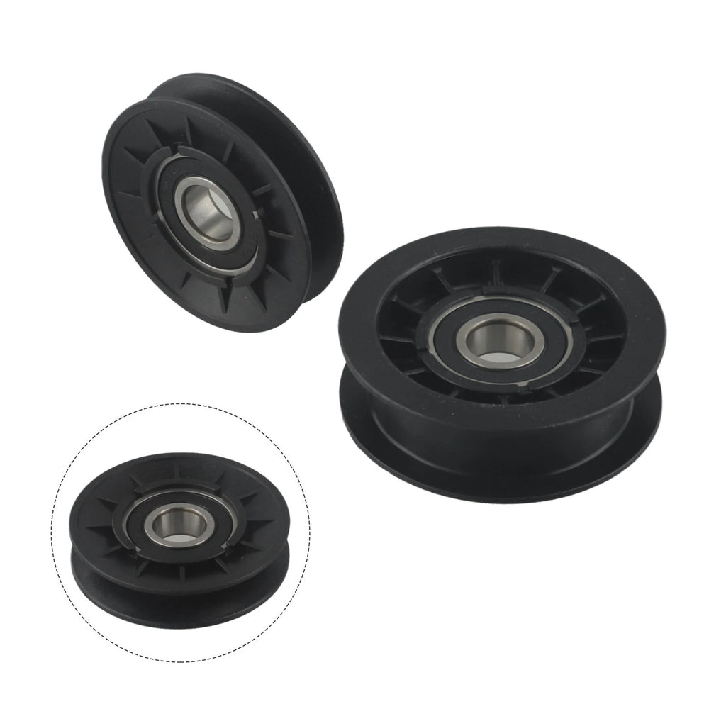 Idler Pulley Drive Belt Kit for Lawn Tractor (Oil Resistant, Width)
