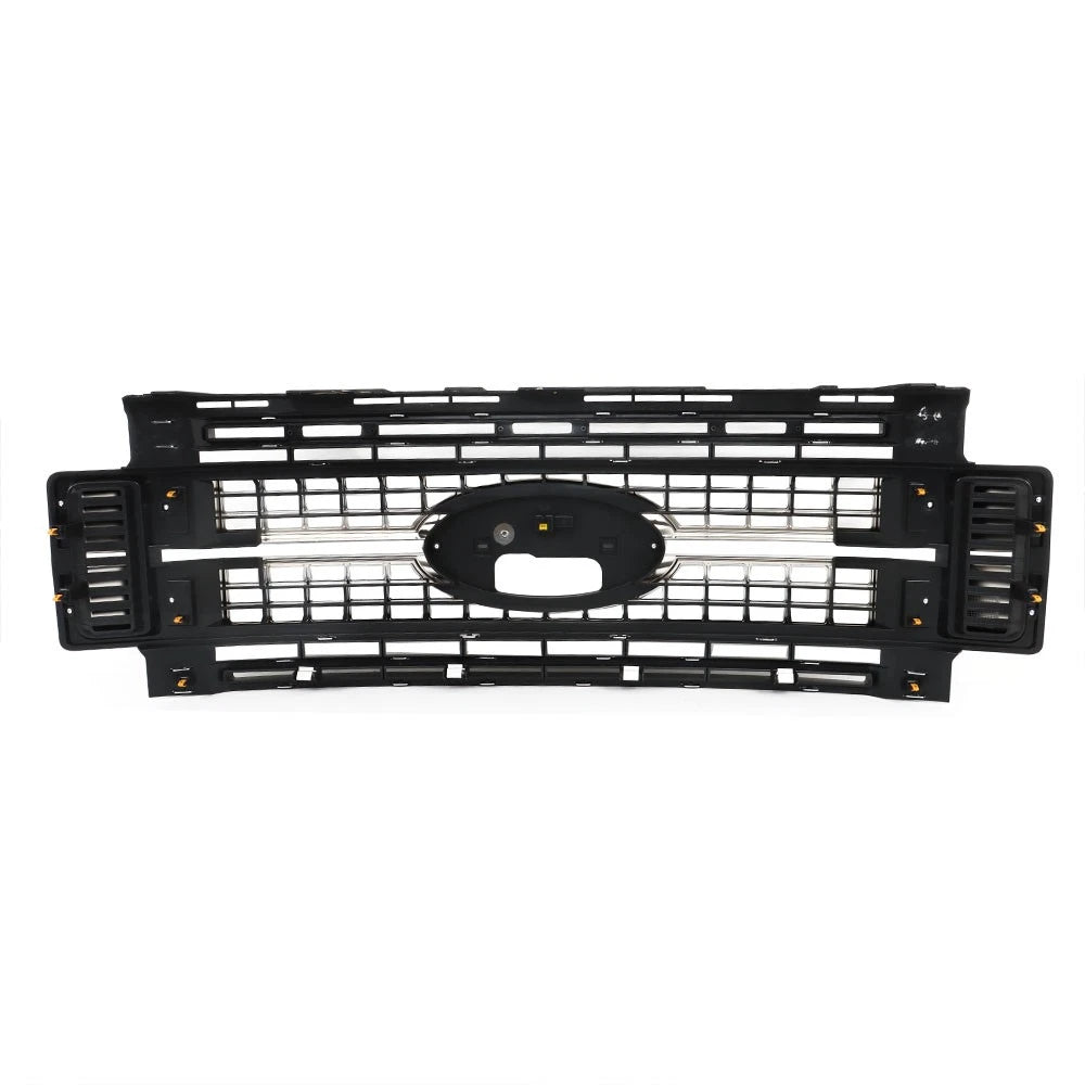 Front Upper Grille Replacement Set for Ford F-250 F-350 F-450 (2017–2019)