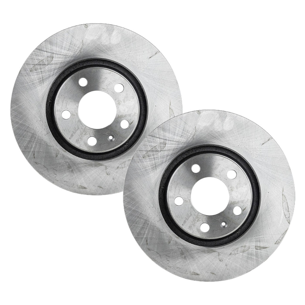Front Disc Brake Rotors for Audi A6 Quattro (2005–2011) 12.64 in.