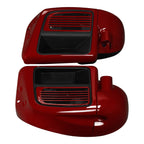 Lower Vented Fairings for Harley Electra Glide (2014–2024) Billiard Red