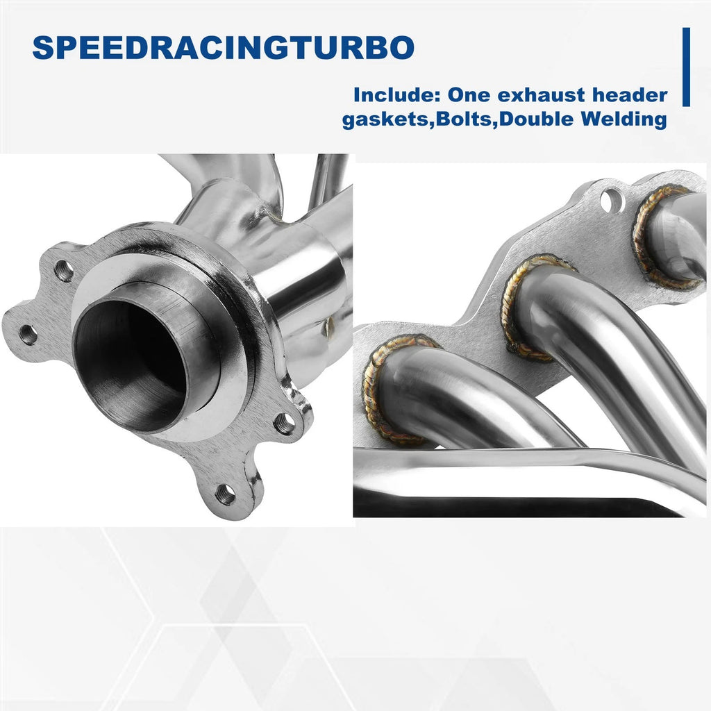4-1 Exhaust Manifold Header for Honda Civic SI EP3 (2002–2005) & RSX DC5 (2002–2006) K20A3 2.0