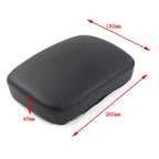6 Suction Cup Rear Pillion Passenger Pad Seat for Harley Bobber Chopper