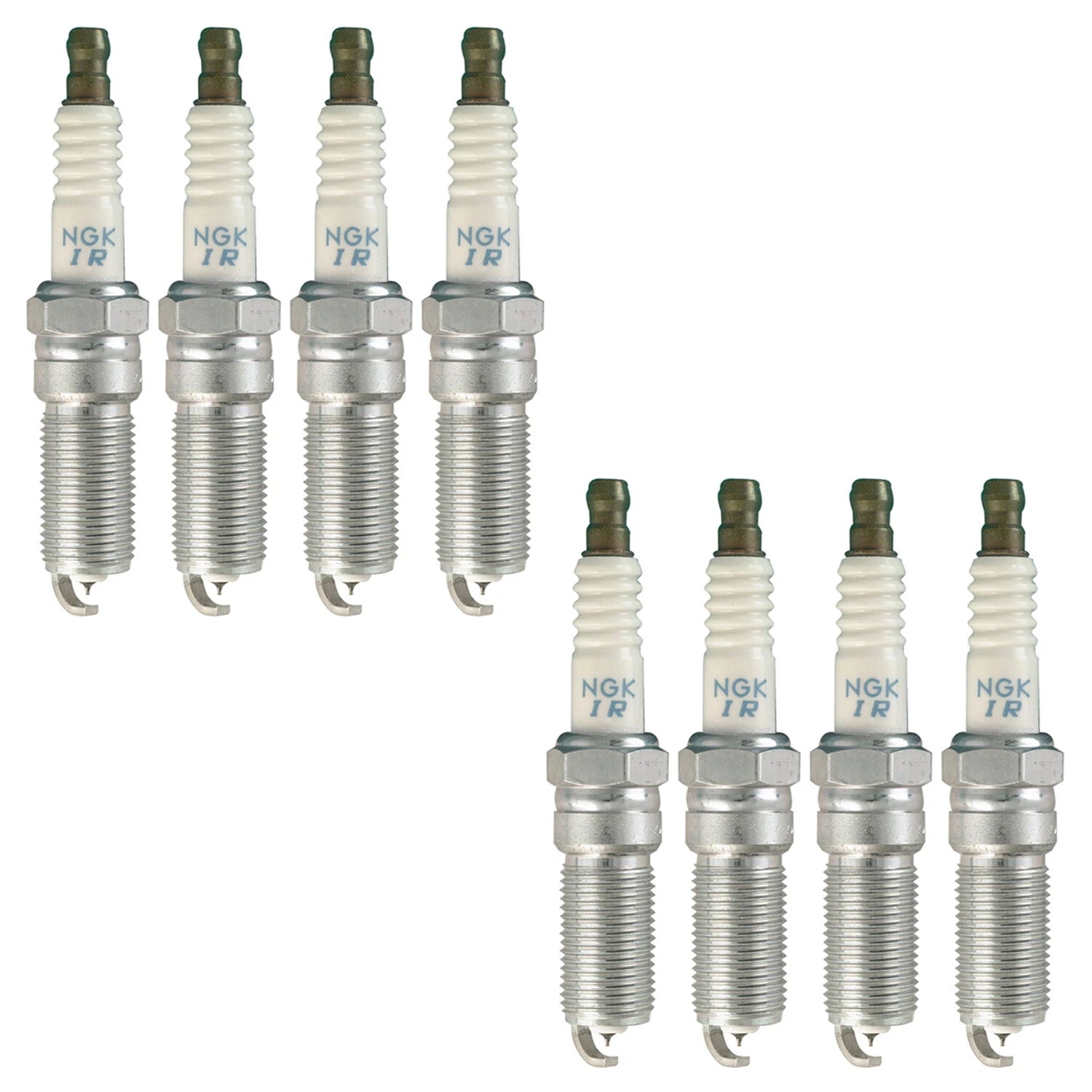 Set of 8 NGK Laser Iridium Spark Plugs for Ford F-150 Mustang 5.0 V8 (2011–2021)