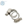 50Pcs Adjustable Stainless Drive Hose Clamps for Fuel Line (8-11 mm)