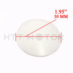 Plastic Round Circle Plate 50mm (1.95") for Universal Use