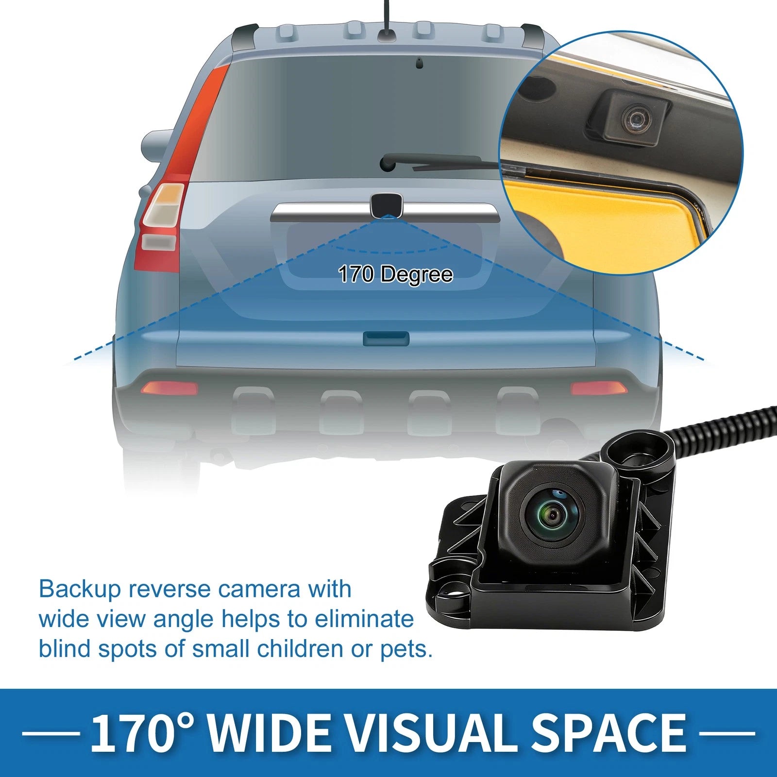 Rear View Backup Camera for Toyota Tacoma (2016–2017) 8679004030