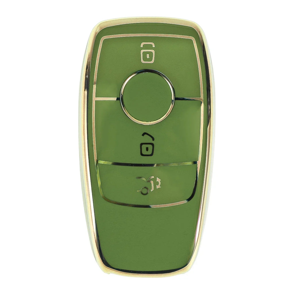 TPU Car Key Case for Mercedes Benz E Class 3 Button (2017-2023)