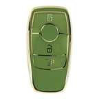 TPU Car Key Case for Mercedes Benz E Class 3 Button (2017-2023)