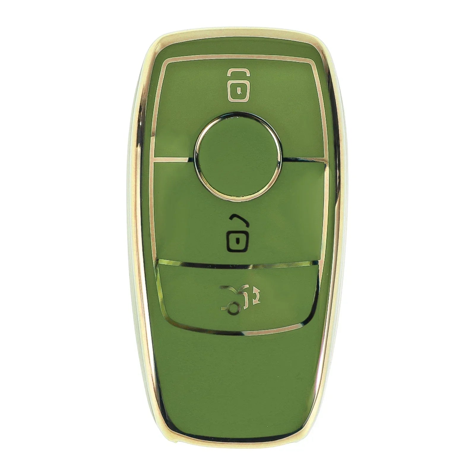TPU Car Key Case for Mercedes Benz E Class 3 Button (2017-2023)