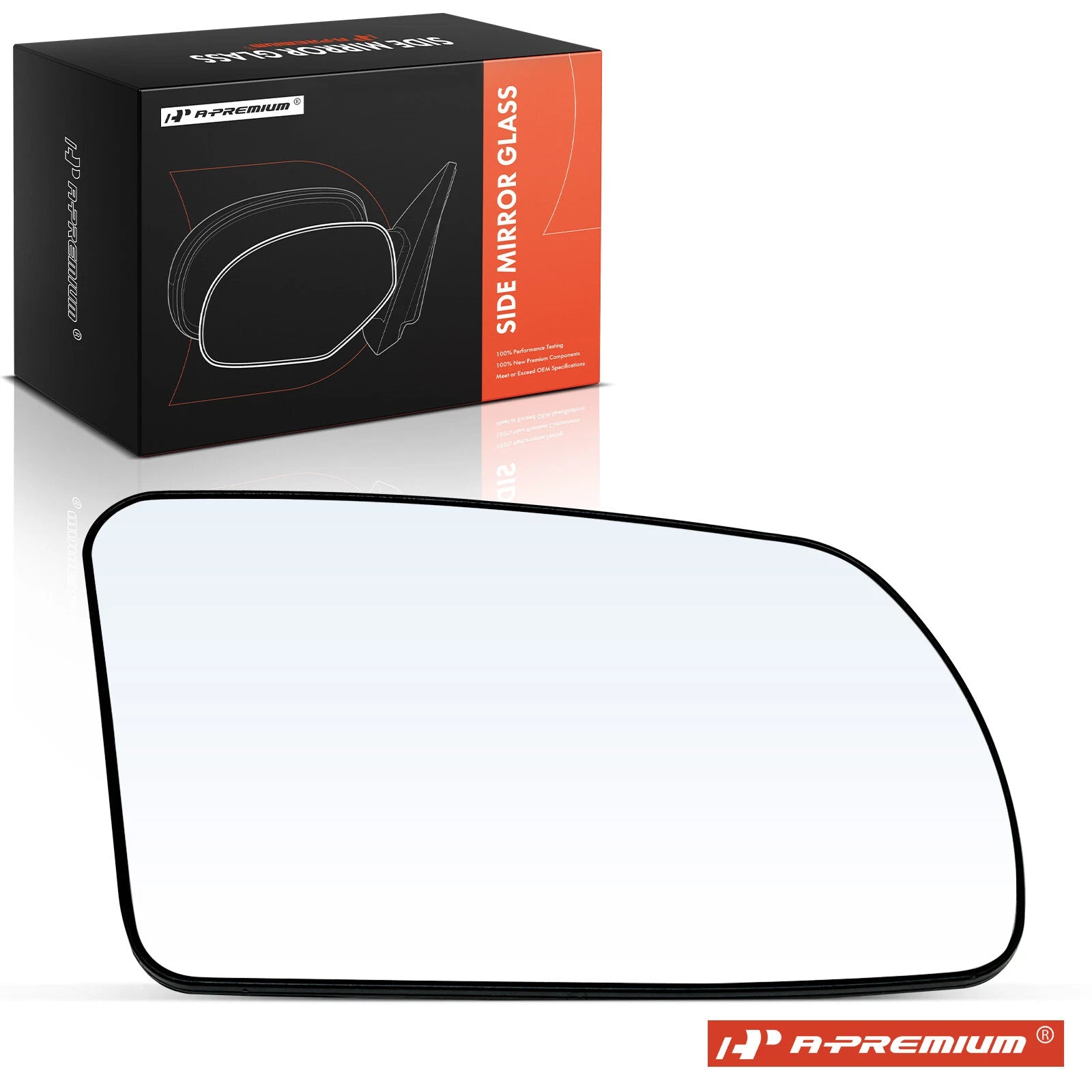 Passenger Manual Mirror Glass for Nissan Altima (2007–2013)