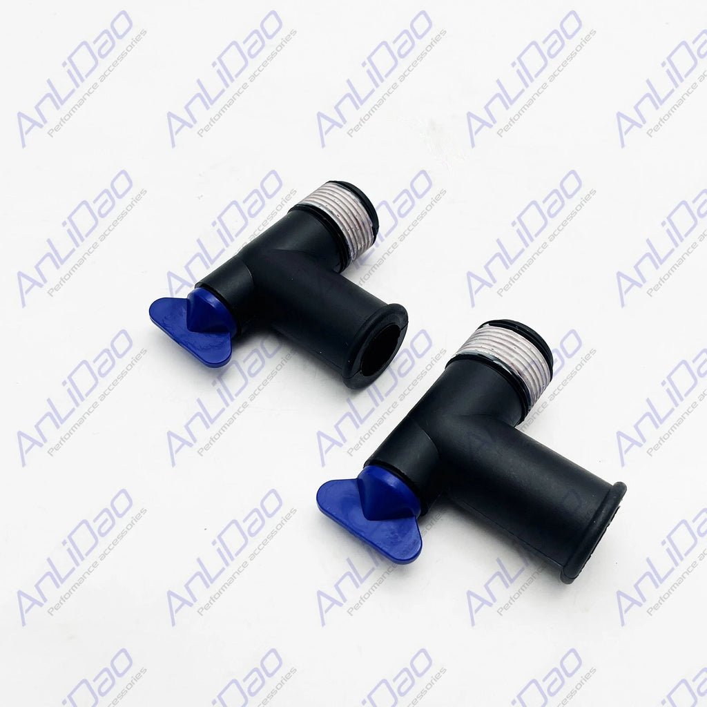 2Pcs Exhaust Manifold Drain Plug Elbow for MerCruiser (22-862210A01)