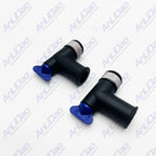 2Pcs Exhaust Manifold Drain Plug Elbow for MerCruiser (22-862210A01)