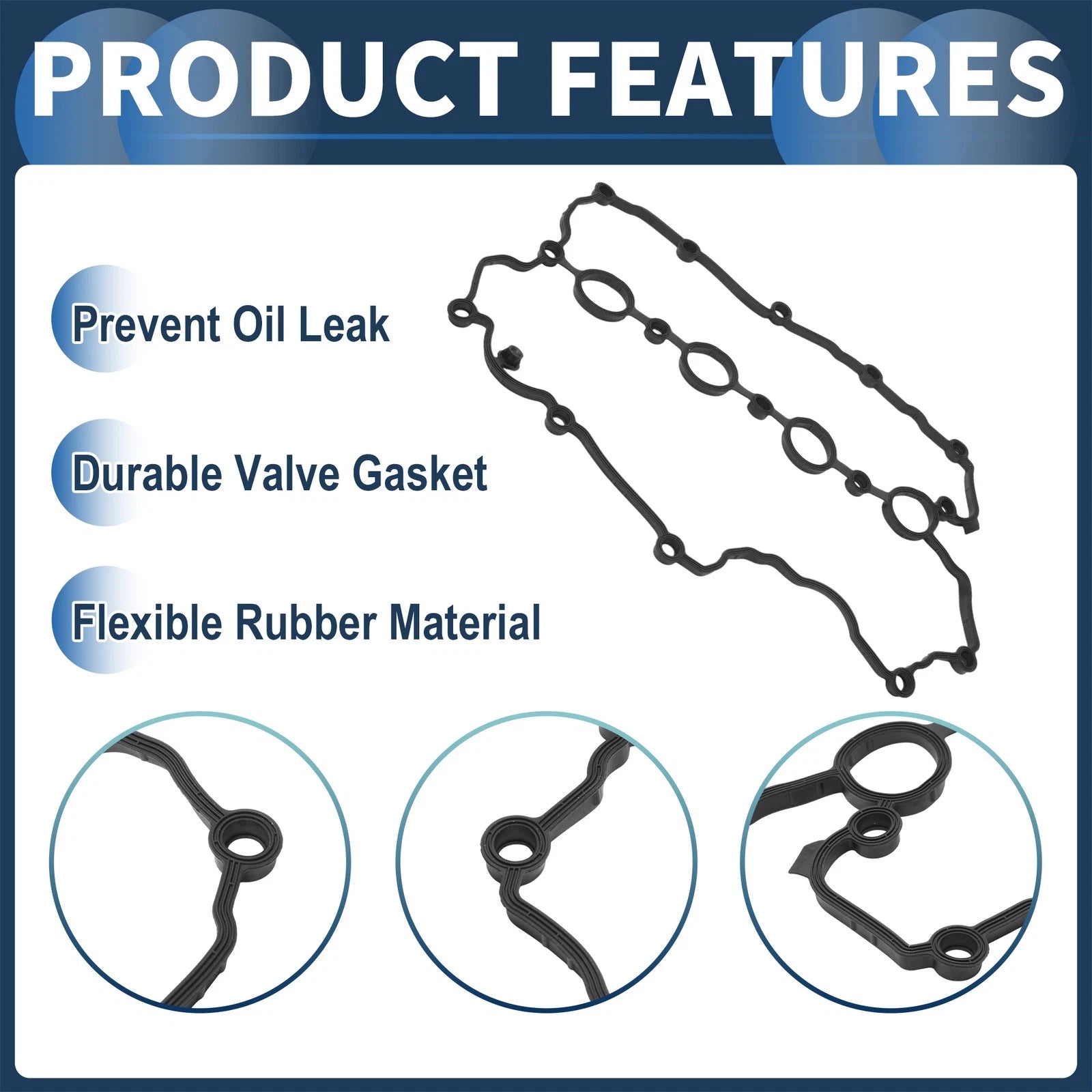 Valve Cover Gasket Set No. 079103483T for Volkswagen Touareg (2006–2010)