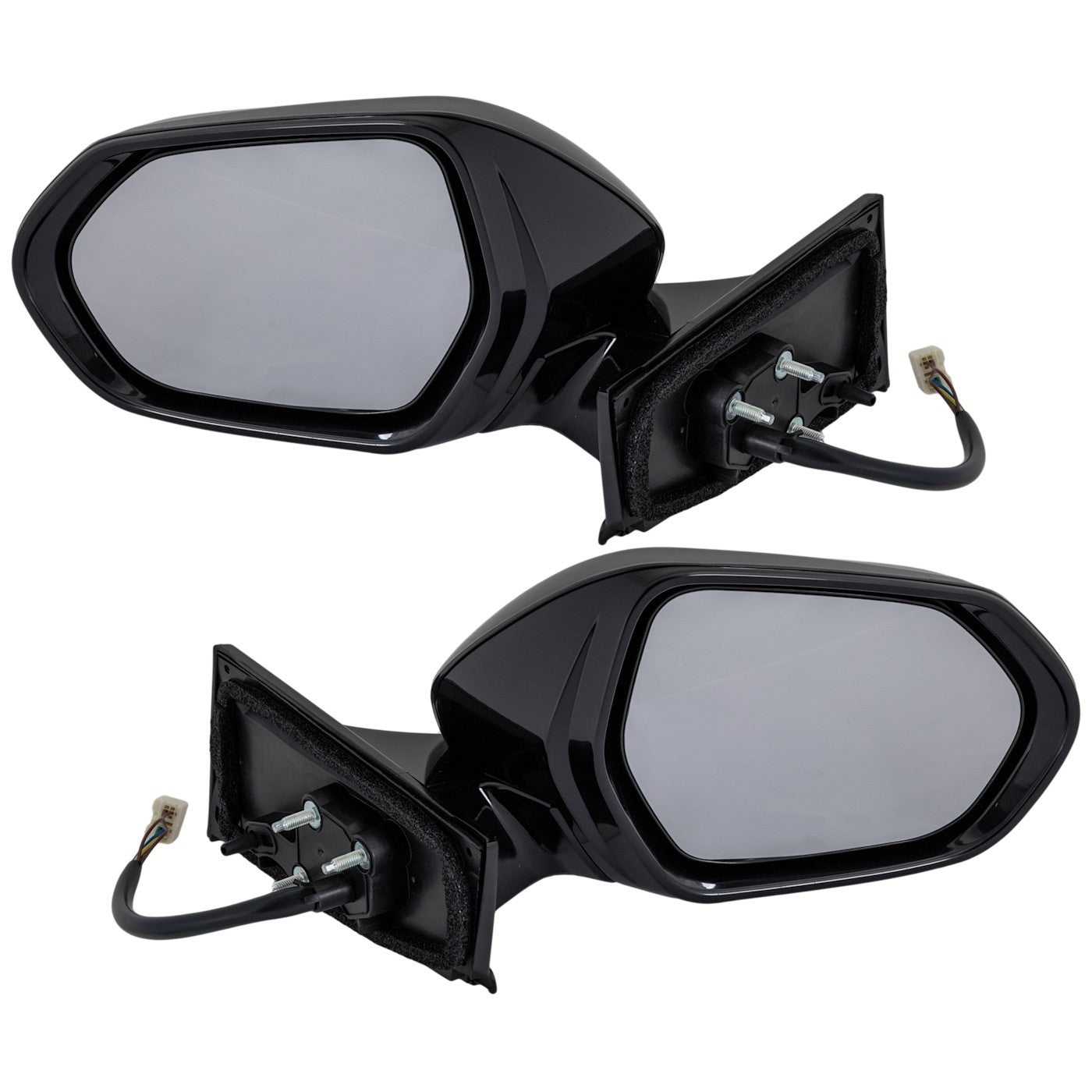 Set of 2 Heated Mirrors for Toyota Prius Prime