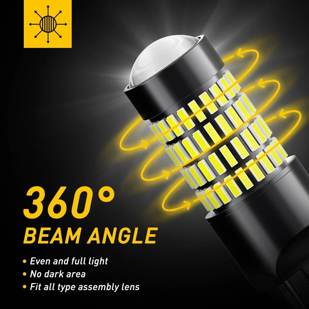 LED Daytime Running Light Bulbs 7443 7440 for