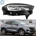 Headlight Assembly for Buick Encore GX (2020–2022) Halogen with DRL Chrome Right