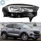Headlight Assembly for Buick Encore GX (2020–2022) Halogen with DRL Chrome Right