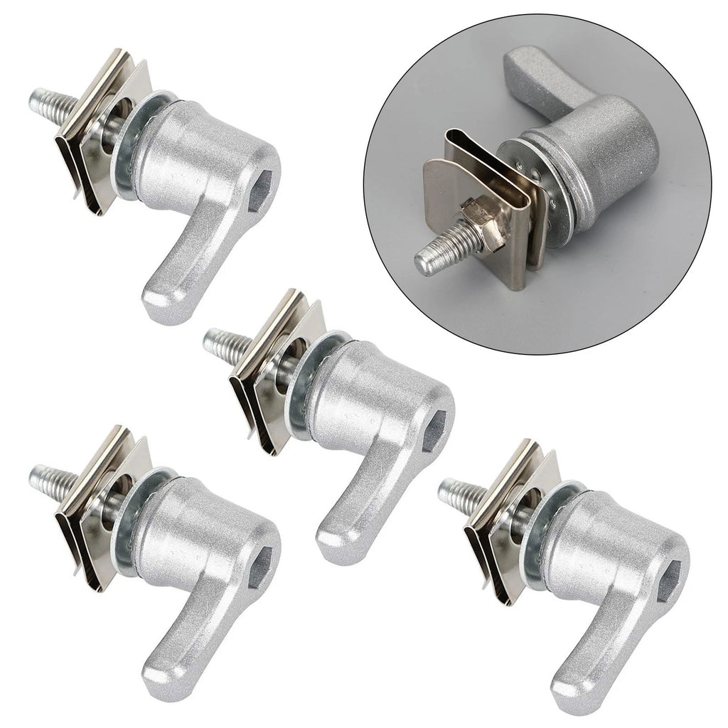 Set of 4 Saddlebag Lever Lock Bolts & Nuts Kit for Touring (2001–2020)