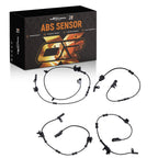 4X ABS Wheel Speed Sensors for Chrysler 300 (2011-2014)