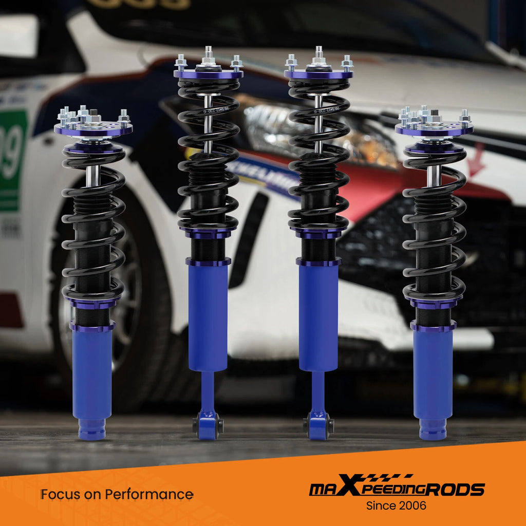 Coilovers Suspension & 6pcs Rear Camber Arms Kit for Honda Accord (2003–2007)