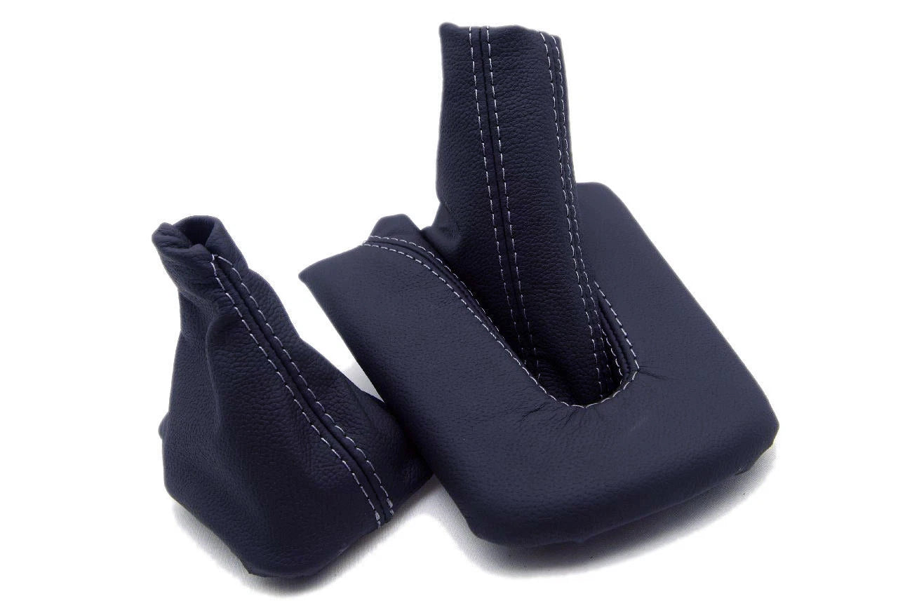 Automatic & E Brake Boot Set for BMW E85 M3 Z4 (2003–2008) Gray Stitch