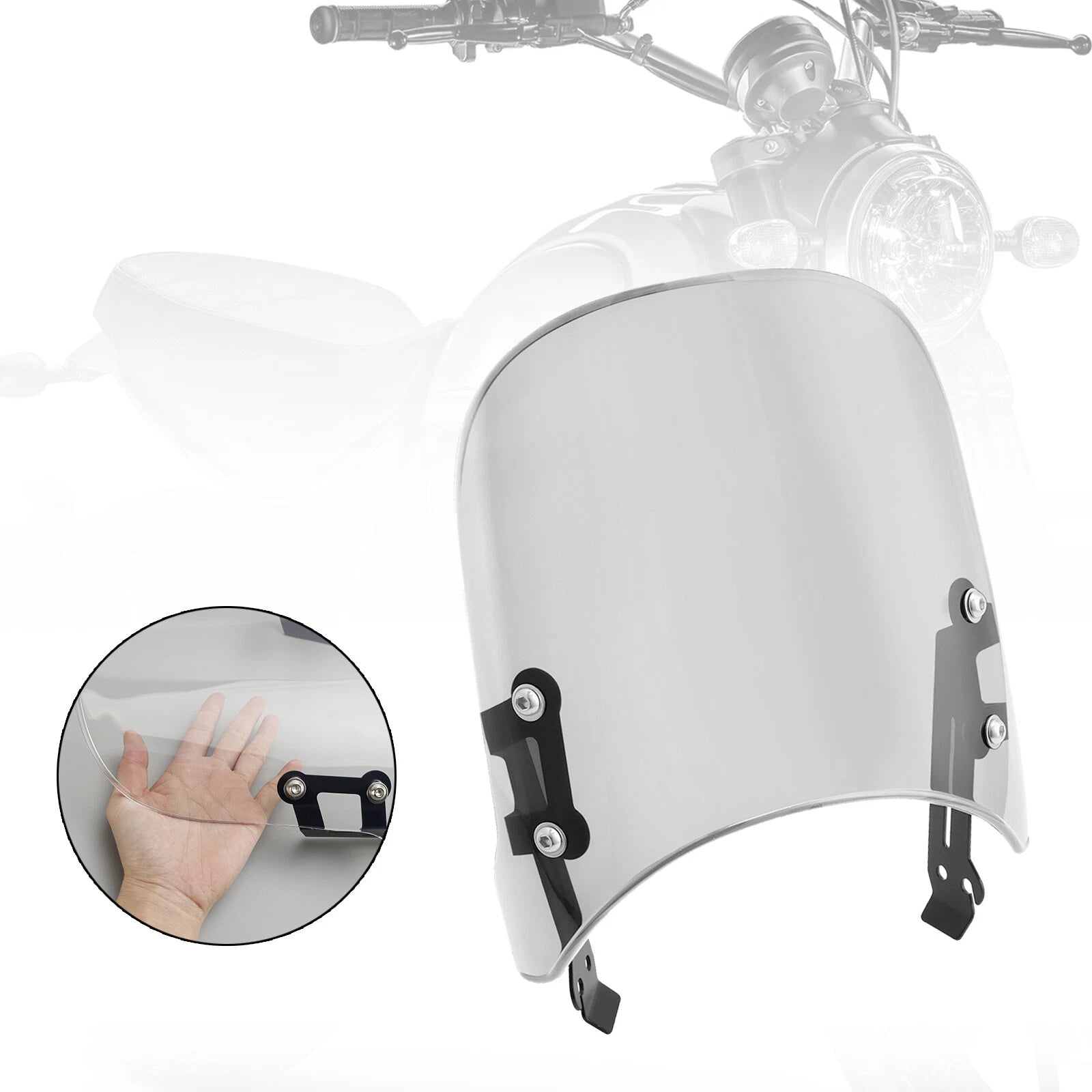 Windshield Windscreen for Ducati Scrambler 800 400 (2015–2022)