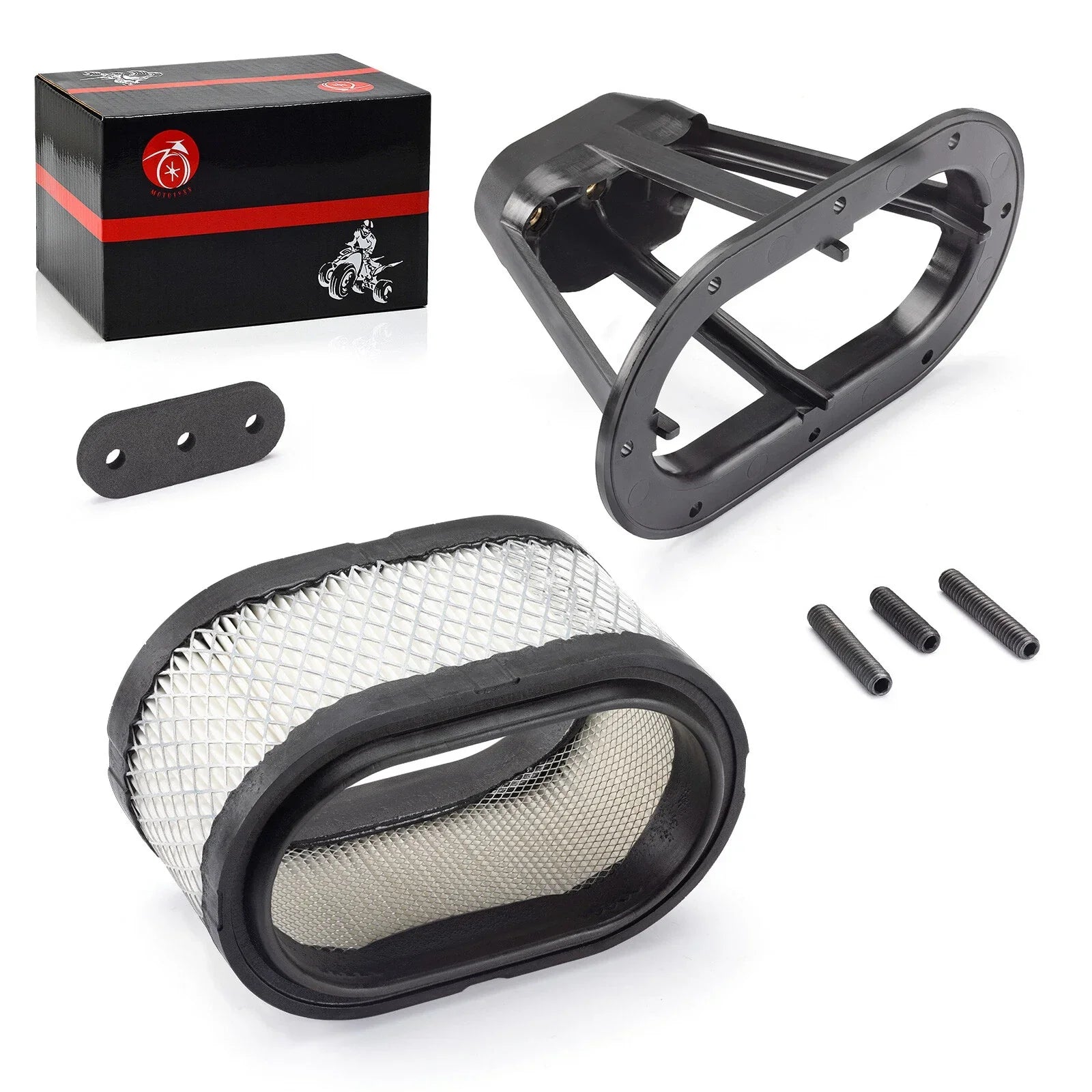 Air Filter W Air Box Filter Stand kit for Polaris Magnum (1999–2004)