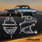 Upper & Lower Tubular A Arms for Chevelle El Camino GTO (1964–1972)