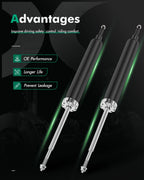 Rear Pair Shock Absorbers for BMW 328i 328xi 335xi (2007–2011)