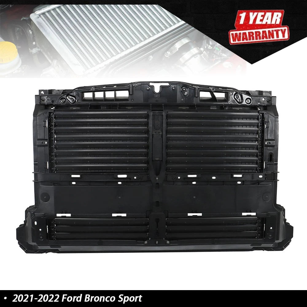 Radiator Air Grille Shutter for Ford Bronco Sport (2021–2022) Black