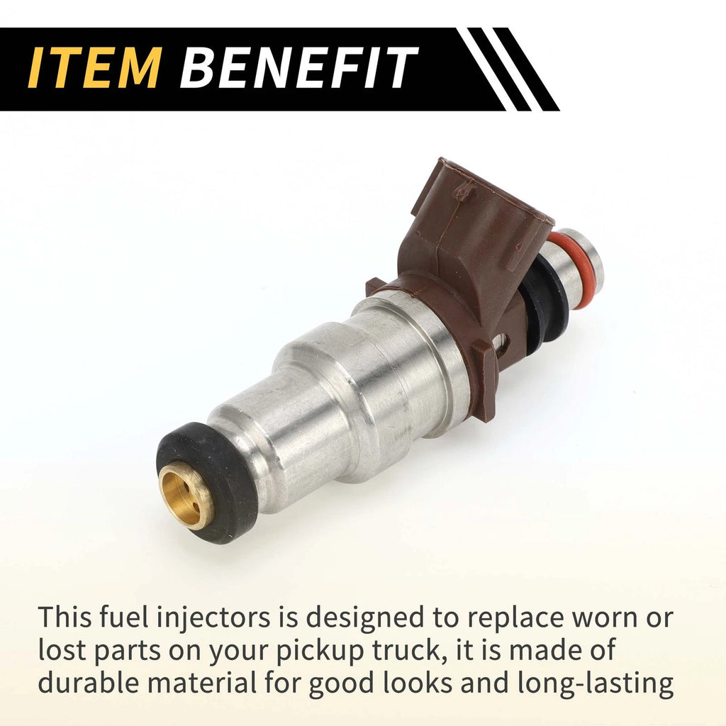 Fuel Injector for Toyota Tacoma (1995–2001) No. 23209-79095, 4 Holes, Brown