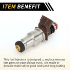 Fuel Injector for Toyota Tacoma (1995–2001) No. 23209-79095, 4 Holes, Brown