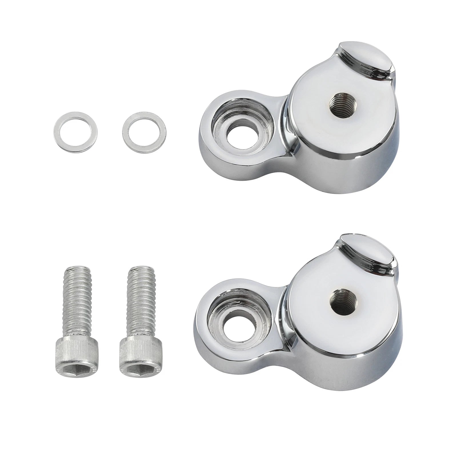 Rear Passenger Footpegs Mounting Kit for Harley FXDR FXDRS (2019–2024)