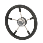 5 Spoke Stainless Steel Steering Wheel for Yach (13-7/8 Inch)