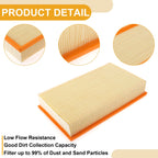 Car Engine Air Filter No. 273094040495 for Mercedes-Benz C300 (2008–2012)