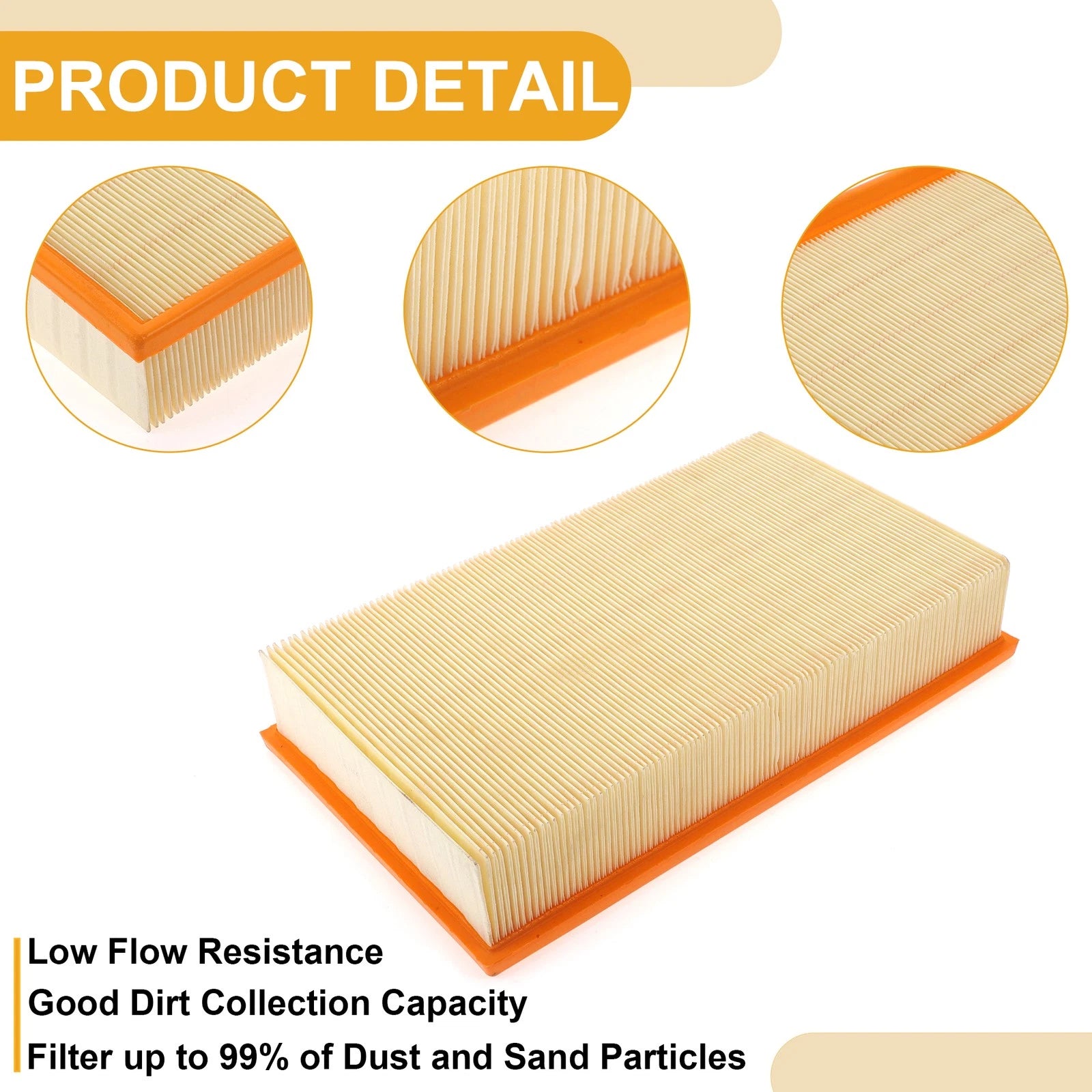 Car Engine Air Filter No. 273094040495 for Mercedes-Benz C300 (2008–2012)