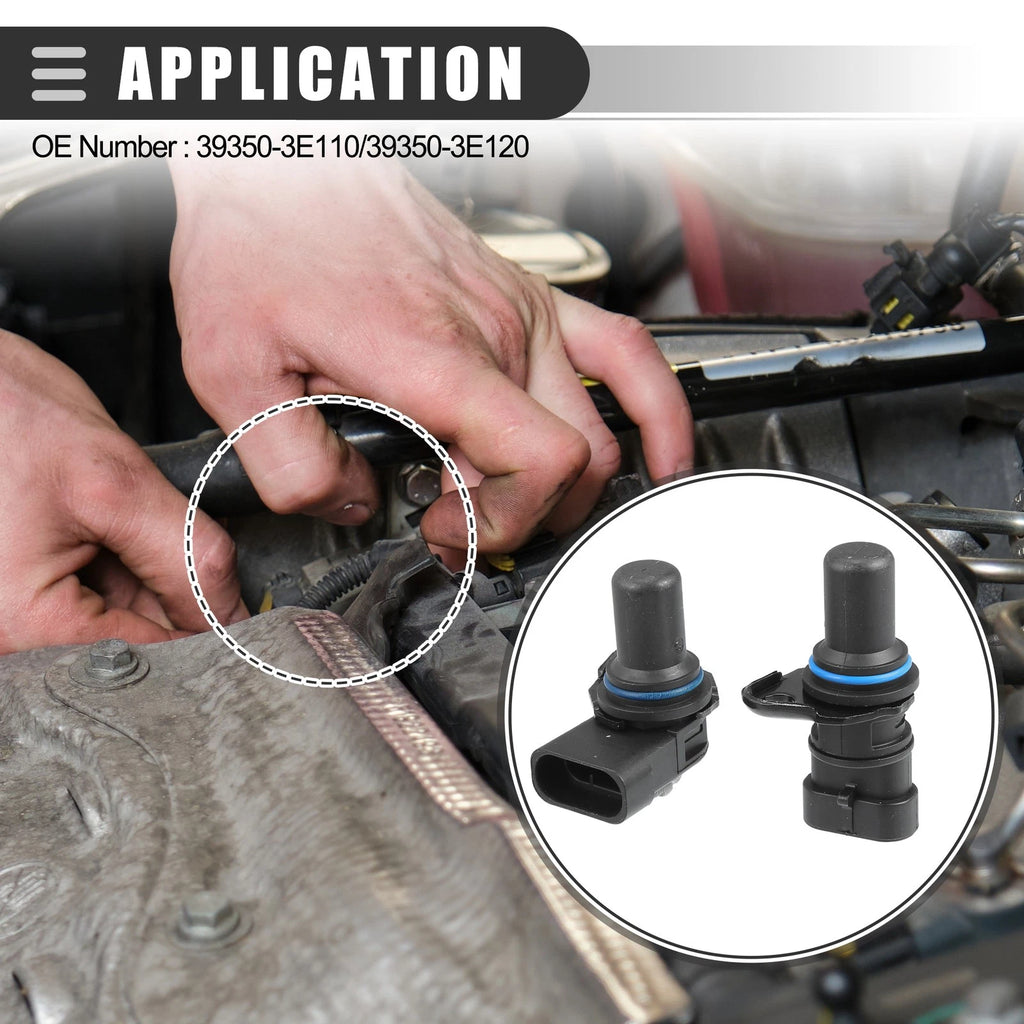 Set of 1 Crankshaft Position Sensor for Kia (No. 39350-3E110)