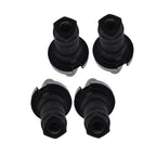 Set of 4 Collet Chucks for CAT40 ER20 (4" Long)