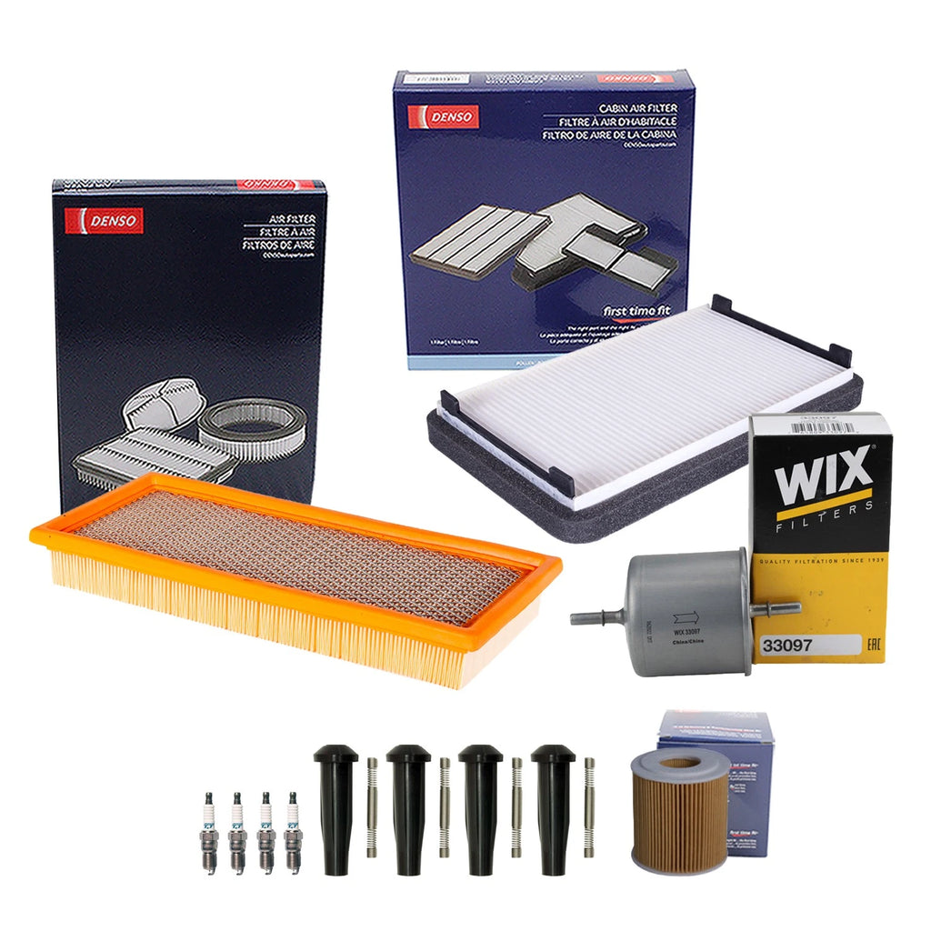Tune Up Kit 4 Spark Plugs & Boots for Ford Escape Mariner Tribute (2001–2012)
