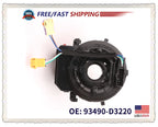 Clock Spring Spiral Cable 93490D3220 for Hyundai Tucson (2016–2018)
